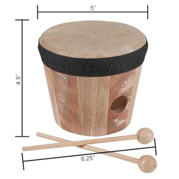 Westco Child's Drum Musical Instrument Toy for Young Musicians