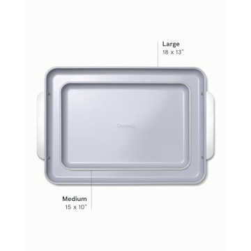 Caraway Non-Stick Ceramic Baking Sheet Duo for Healthy Cooking