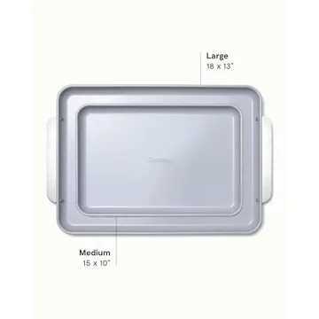 Caraway Non-Stick Ceramic Baking Sheet Duo for Healthy Cooking