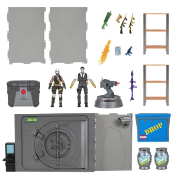 FORTNITE Deluxe Diorama Playset with Figures and Accessories
