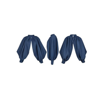 Trendy LETSVDO Women's Denim Crop Top and Bolero Shrug