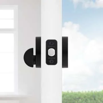 Kwikset Uptown Deadbolt Lock - Matte Black Security Lock