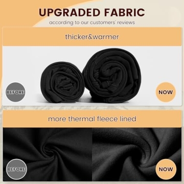 NexiEpoch Fleece Lined Leggings Women Winter Yoga Pants