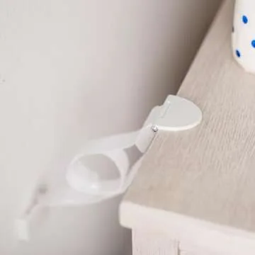 Qdos Zero-Screw Furniture Anti-Tip Kit - Easy Installation