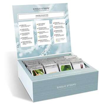 Tea Forte Winter Tea Gift Set - Assorted Loose Leaf Teas for the Season