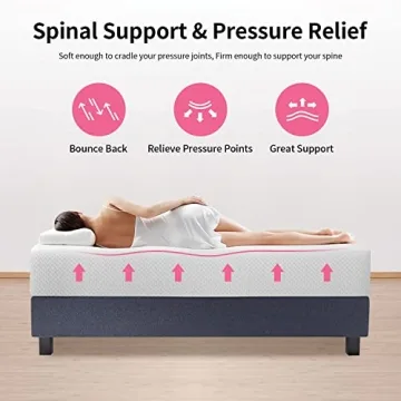 12 Inch Green Tea Memory Foam Mattress for Superior Sleep Experience