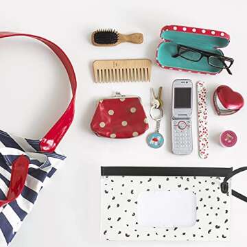 4 Pack Reusable Wipes Pouch Portable Wipes Dispenser Refillable Wipes Container Lightweight Travel Wipes Case Baby Wipes Holder for Diaper Bag