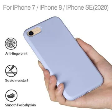 Miracase iPhone SE & 8 Case - Slim Silicone Protection
