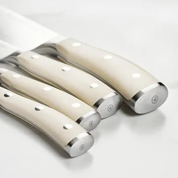 Wusthof Classic Ikon Creme 7 Piece Knife Set with Block