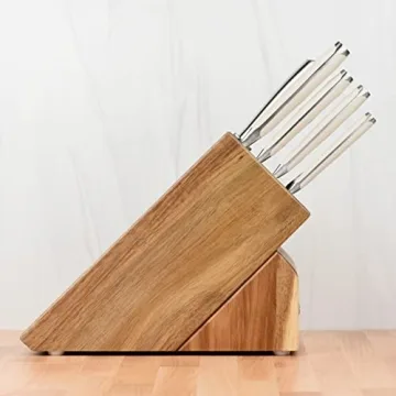 Wusthof Classic Ikon Creme 7 Piece Knife Set with Block