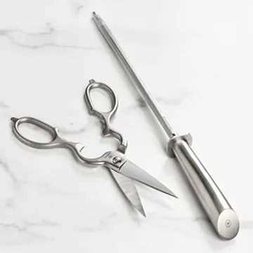 Wusthof Classic Ikon Creme 7 Piece Knife Set with Block