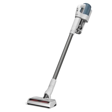 Miele Duoflex Vacuum Cleaner, Cordless and Bagless Multi-Use Flexible Stick Vacuum with Attachable MultiFloor Brush, in Brilliant White / Space Grey / Nordic Blue