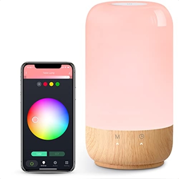 Smart Lepro Table Lamp - Voice Control & RGB Colors
