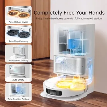 Dreame L10s Ultra Robot Vacuum & Mop Combo, AI Navigation & Self-Cleaning Base