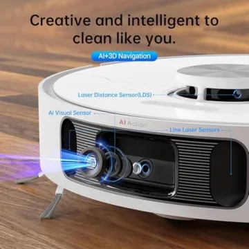 Dreame L10s Ultra Robot Vacuum and Mop Combo with AI Navigation