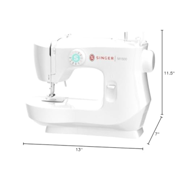 SINGER M1500 Portable Sewing Machine with 57 Stitch Applications