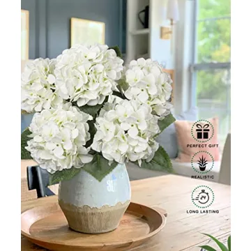 Large Silk Hydrangeas - Stunning Faux Flower Decor