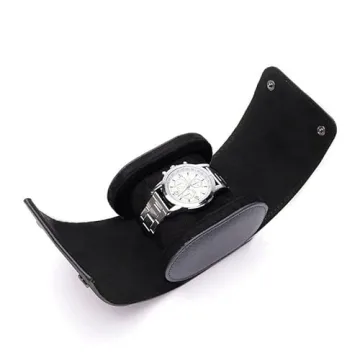 Luxury Leather Watch Case - Perfect for Travel & Gifts