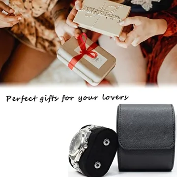 Luxury Leather Watch Case - Perfect for Travel & Gifts