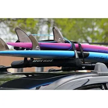 DORSAL Aero Roof Rack Pads - Secure Transport for Gear