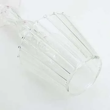 2Pcs Galss Candleholder Sets Tealight Candle Holders Vintage Hurricane Table Lamp Shape Candle Stand Gift for Wedding Dinning Centerpieces Party Supplies Festival Home Decor