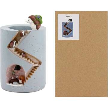 Creative Flower Pots for Succulents Hedgehog Family