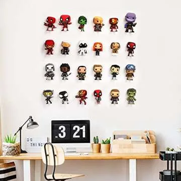 YIDITTHOPE Acrylic Display Shelf for Vinyl & Collectibles