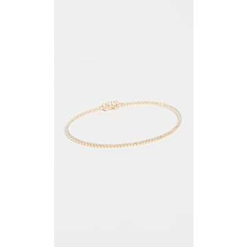 ADINA EDEN 14K Gold Plated Cubic Zirconia Tennis Bracelets For Women, Sterling Silver Gold Bracelets 6.75 Inch Bracelets