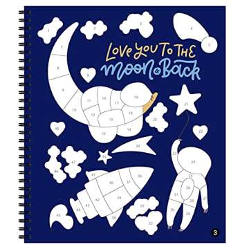 Brain Games - Sticker by Number: Valentine's Day