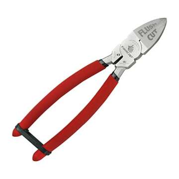 FastCap Pliers Macro Flush Cut Trimmers - Sharp Precision for Crafts and Woodworking