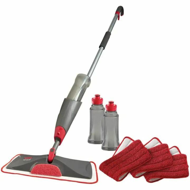 Rubbermaid Reveal Spray Mop - Efficient Floor Cleaning Kit