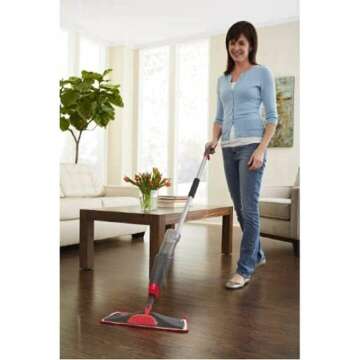 Rubbermaid Reveal Spray Mop - Efficient Floor Cleaning Kit