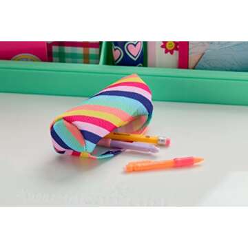 Write On! Doll Desk Playset with Laptop & Supplies