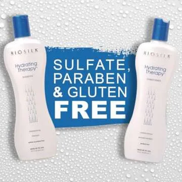 BioSilk Hydrating Therapy Shampoo & Conditioner Duo for Silky Hair