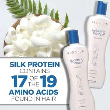 BioSilk Hydrating Therapy Shampoo & Conditioner Duo for Silky Hair