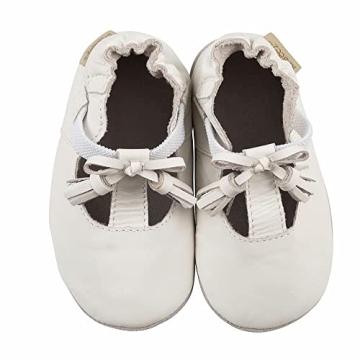 Robeez Baby Girls Soft Soles Slip-Resistant Crib Shoes