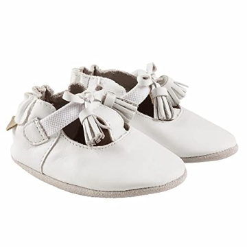 Robeez Baby Girls Soft Soles Slip-Resistant Crib Shoes