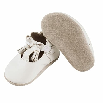Robeez Baby Girls Soft Soles Slip-Resistant Crib Shoes