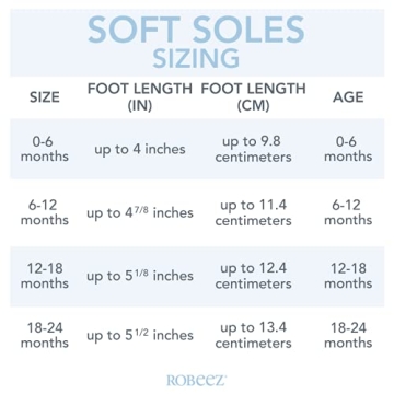 Robeez Baby Girls Soft Soles Slip-Resistant Crib Shoes