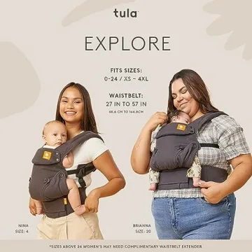Baby Tula Coast Carrier - Breathable, Adjustable, Stylish