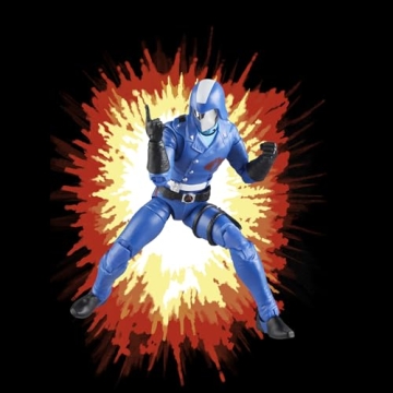 G.I. Joe Retro Cobra Commander 6 Inch Action Figure with Accessories
