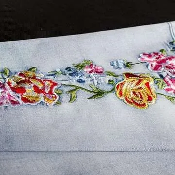 Stylish Floral Bell Bottom High-Rise Jeans for Women