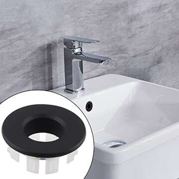 Murtenze Sink Overflow Ring Set for Kitchen & Bathroom