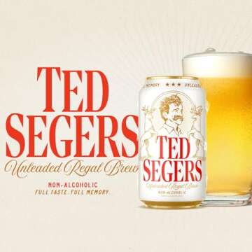 Ted Segers NA Brew Smooth Non-Alcoholic Beer Crafted in Michigan Hops