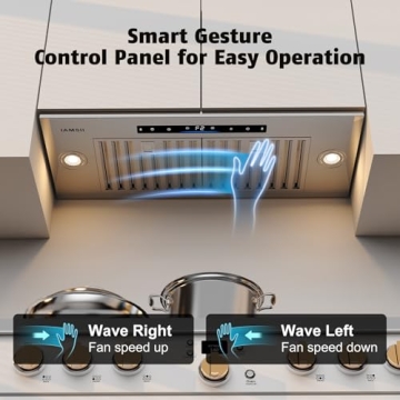 Streamlined Range Hood Insert with 900 CFM Power