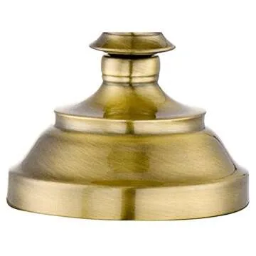 Regency Hill Fairlee Traditional Candlestick Style Table Lamps 26" High Set of 2 Antique Brass Gold White Fabric Drum Shade Decor for Living Room Bedroom House Bedside Nightstand Home Office