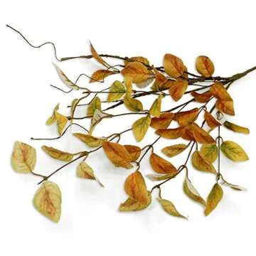 Autumn Eucalyptus Leaf Spray 6 pcs for Home Decor