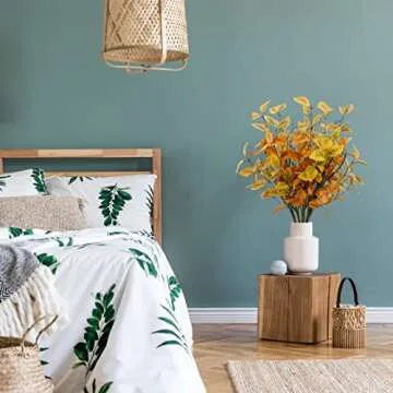 Autumn Eucalyptus Leaf Spray 6 pcs for Home Decor