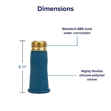 Camco Water Bandit Connects RV Hoses to Damaged Faucets Easily