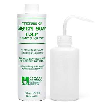 Cosco Green Soap 1 Pint + SQUEEZE BOTTLE 8oz